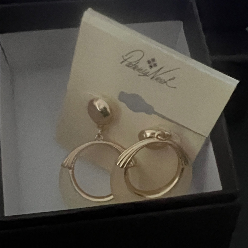 Elegant Gold Earrings by [Brand]